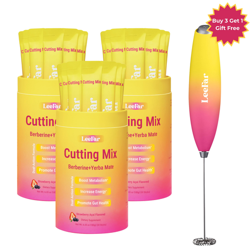 【Buy 3 Get 1 Gift Free】LeeFar Cutting Drink Mix | 3 Packs (120 Servings)