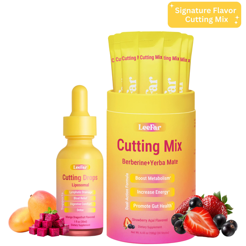 LeeFar Cutting Bundle | Strawberry Açaí Mix × 1 + Mango Dragonfruit Drops × 1