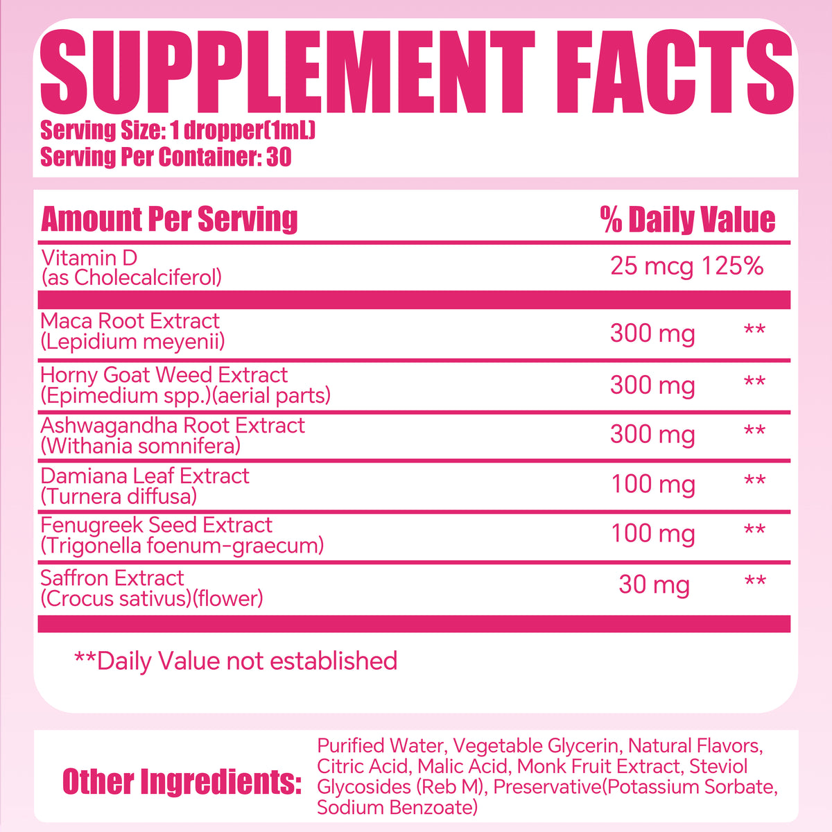 LeeFar Love Drops – Women’s Intimate Wellness Drops with Maca, Horny Goat Weed,  Ashwagandha, Damiana & Saffron for Desire, Mood, Intimate Vitality and Satisfaction – Pineapple  Passionfruit Flavor, 30 Servings